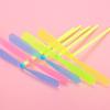 Rotating Flying Propeller Toy Hand Push Outdoor Sports Game New Bamboo Dragonfly  Kids