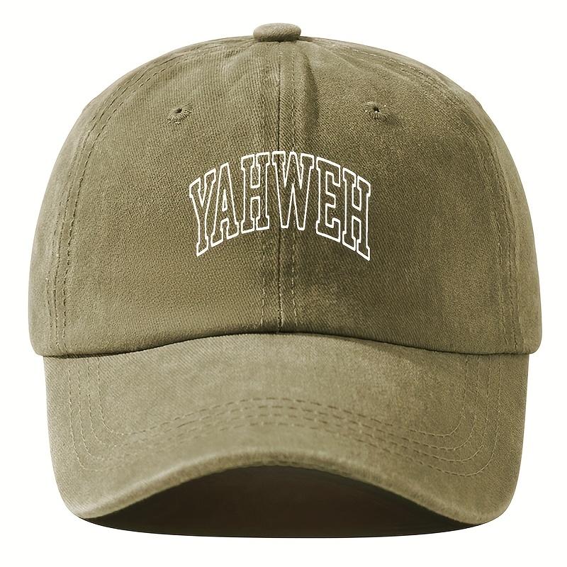 Fashion Baseball Cap Vintage Washed Casual Hat Curved Brim Versatile Trendy Dad Trucker Cap Fishing Hat