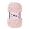 Curly Faux Fur Plush Yarn for DIY Hand-Knitting - Teddy, Doll Accessories, Scarf, Hat, Vest, Thick Coral Fleece