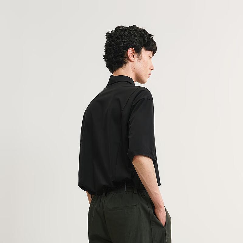 CROQUIS Men's 2025 Summer Short-Sleeve Loose Fit Shirt