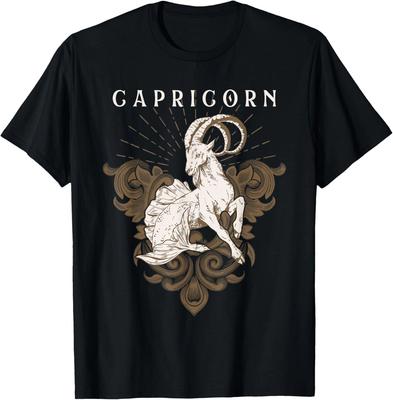 Capricorn Zodiac Sign Horoscope Astrology Birthday T-Shirt