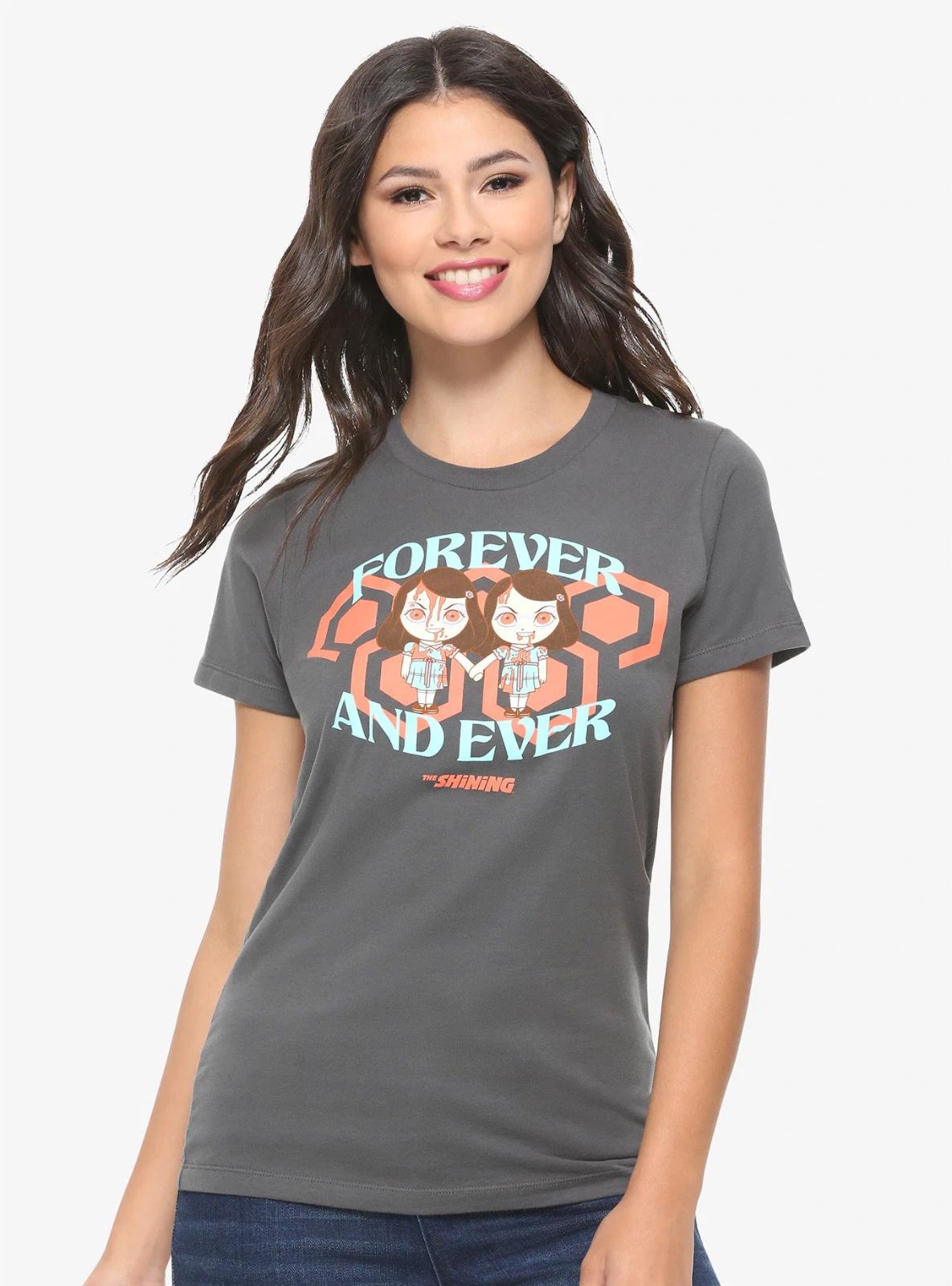 

The Shining Womens Forever and Ever Grady Twins Gray T-Shirt New XS, S, M S