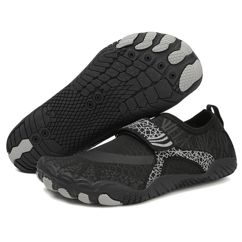 

Beach & Water Shoes: Non-slip, Skin-tight, Soft Sole for Swimming, Snorkeling, Tide Pooling, and Creek Trekking 35