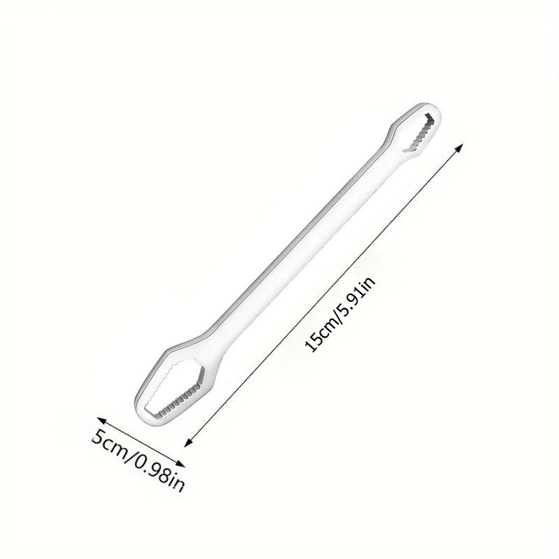 1PC Multipurpose 5mm Thick Torx Wrench, Wrench Mouth Size 3-17mm