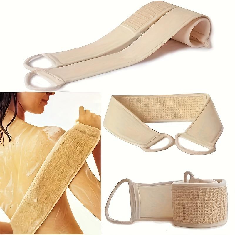 1 Stück Weiches Peelingtuch, Peeling-Duschtuch, Dusch-Peelingschwamm-Gurt, Körperhaut-Reinigungswerkzeug