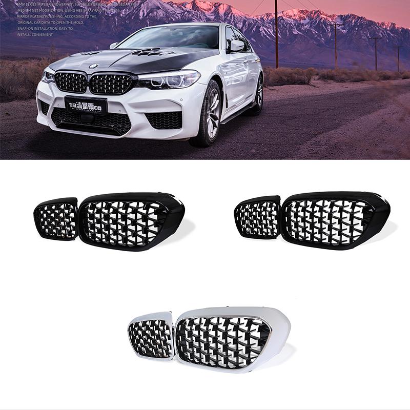 

Новые автомобильные алмазные грили G30 G38 для Bmw G30 G31 G38 5 серии 525i 528i 530i 540i 2017-передняя решетка для почек автомобиля