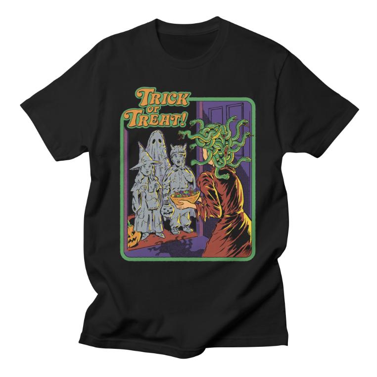 Classic Simple Cartoon Anime American Illustration Casual Tshirt Luxury Brand for Men and Women