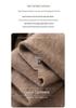 Women's Fine Wool Cashmere Turtleneck Sweater - Autumn/Winter 2025 Collection, Slim Fit Korean Style Knitwear