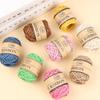 Decorative 3-Strand Colored Hemp Rope Diy Handmade Accessories | Hang Tags | Special For Photo Walls | Woven Natural Jute 10 Meters