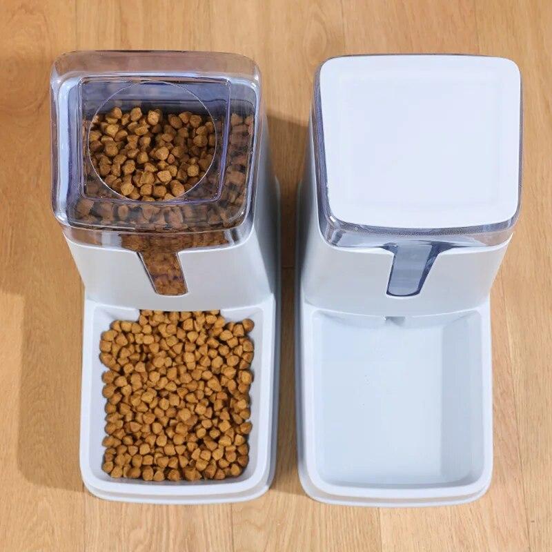 Large Capacity Pet Feeder Automatic Cat Dog Water Dispenser Puppy Kitten Drinking Water Container Dog Feeding Bowl Pet Supplies