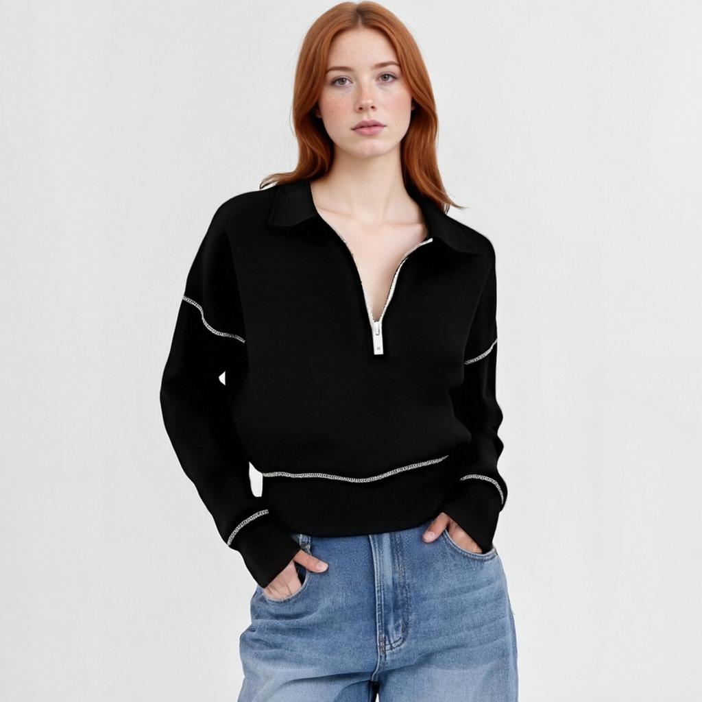 Women's Casual Tops Fashion Long Sleeve Tops