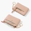 Pure Color Mini Coin Purse Card Holder Short Wallet Card Pocket Change Bag  Gift