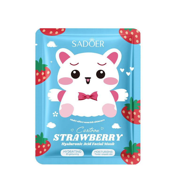 

5PCS Cartoon Series Mask 25g Hyaluronic Acid Hydrating Moisturizing Cartoon Mask Skin Care Products 6
