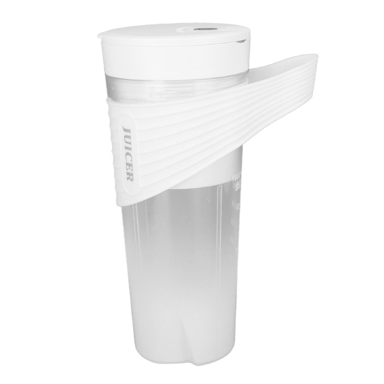 

Portable Waterproof USB Rechargeable Electric Fruit Mixer, Shake Blender for Home and Outdoor білий