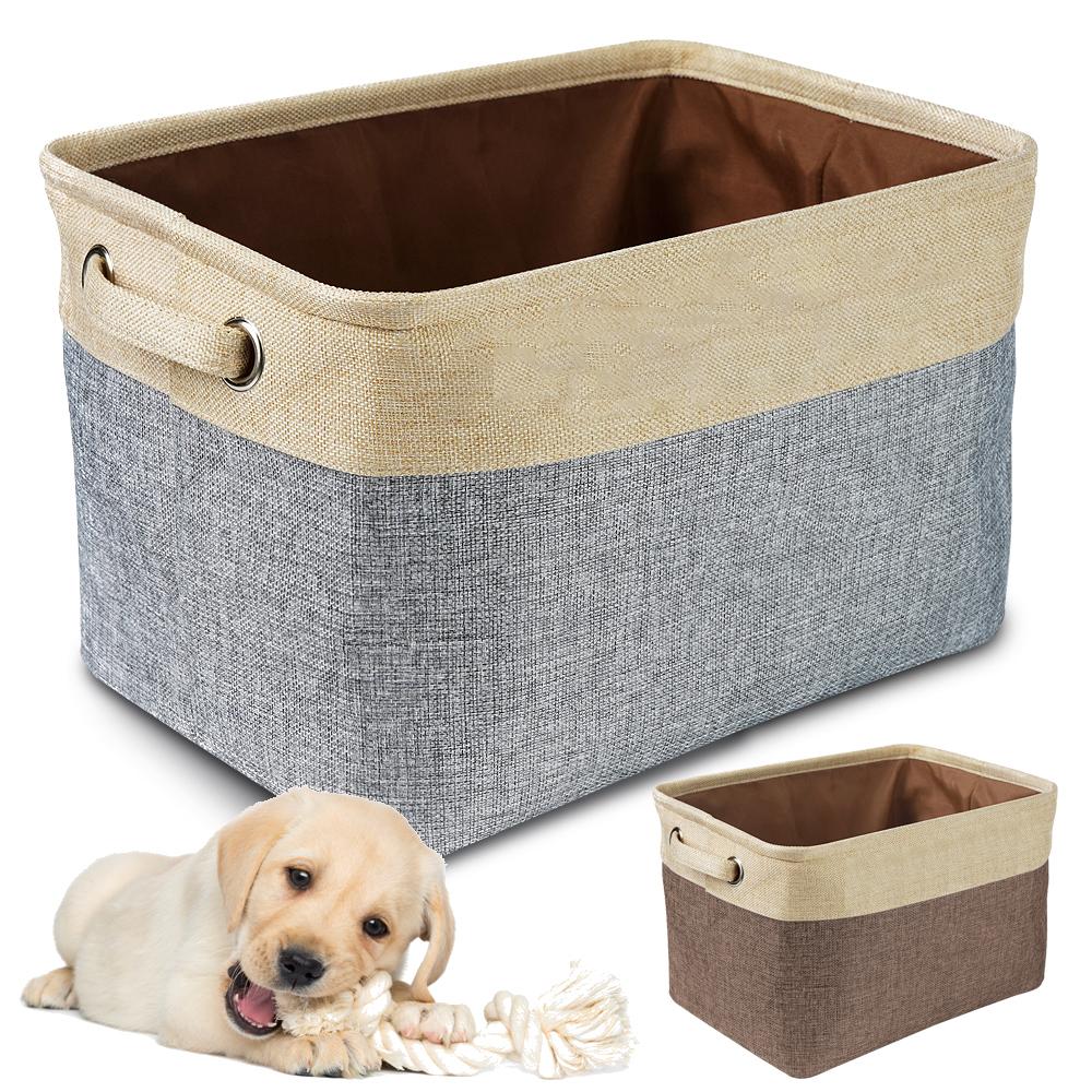 Cheap Dog Accessories Toy Storage Basket Pet Toy Basket Bins Wholesale