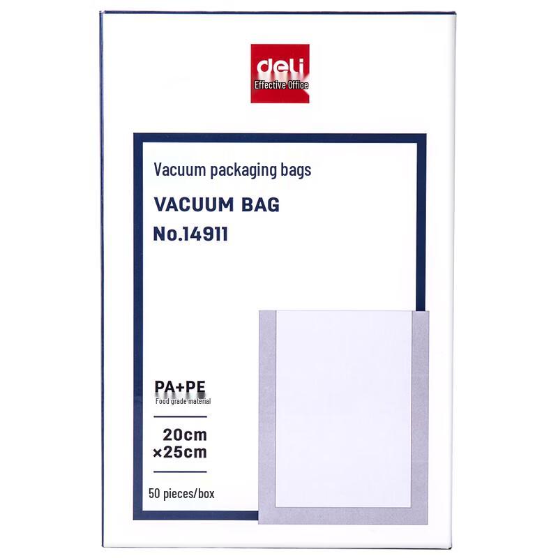 Deli Food Vacuum Sealer Bags CN Plug (adapter Included)