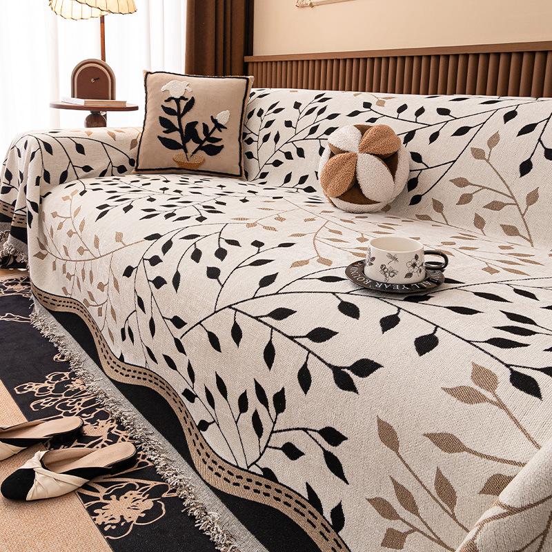 

Chenier sofa towel 2025 new four-season universal non-slip full cover sofa cover all-inclusive sofa cushion cover cloth 45 * 45 pillow cover