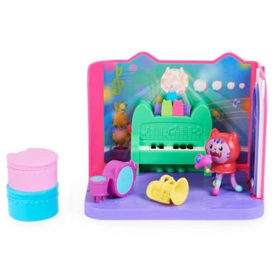 Gabbys Dollhouse DJ Catnips Music Room Set