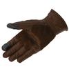 Komine Motorcycle Leather Winter Short Gloves Z Size M GK-850 - Series, Brown,