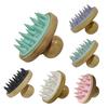 Shampoo Comb Hair Shower Brush Soft Silicone Bristles Scalp Massager Deep Cleaning Head Massage Hair