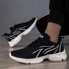 Fashion New Large Size Men's Flying Woven Sports Shoes Fashion Lightweight Thick Soles Comfortable Non-slip Wear-resistant Casual Shoes