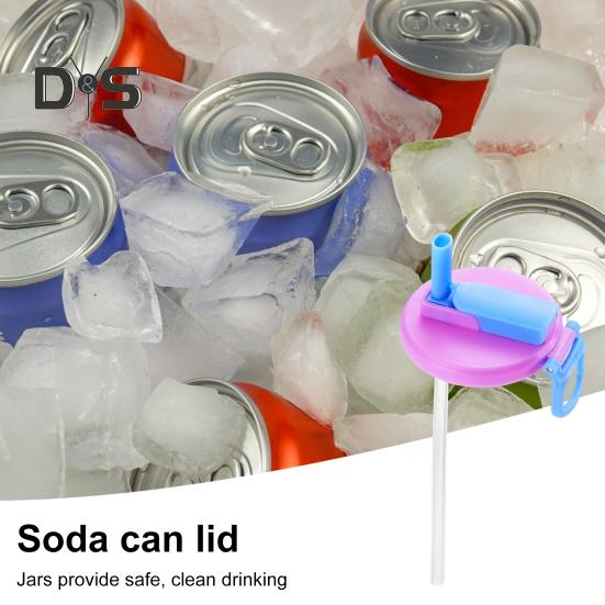 1/2/4 ks Víčka na plechovky od sodovky Silikonové kryty na brčka Bez BPA Opakovaně použitelné víko s těsným uzávěrem pro standardní plechovky od nápojů Pivní džus Seltzer