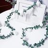 40/20/10Leds Rose Flower Led Fairy String Lights Battery Powered Wedding Christmas Party Garland Decor