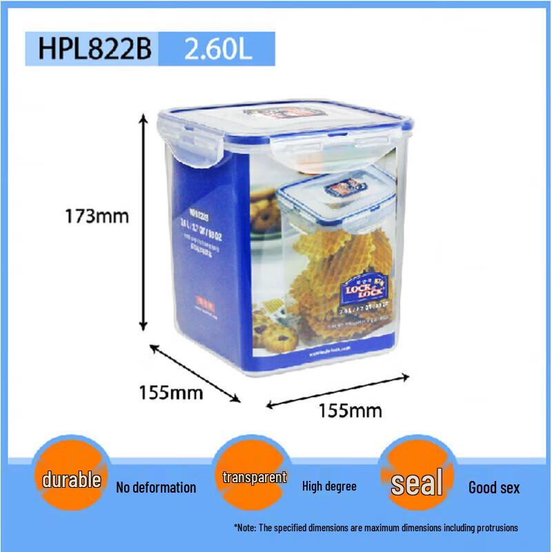 LOCK&LOCK 2.6L Airtight Food Storage Container