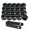 20Pcs 22mm Car Wheel Nut Caps Anti-Rust Auto Hub Screw Cover Bolt Rims Exterior Decoration Protection Covers For