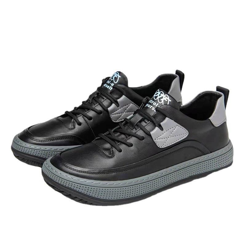 Herbst Neue Trendy Sport Casual Sneakers All-Match Atmungsaktive Dünnschliff Wanderschuhe Kleine Weiße Herren Trendy Schuhe