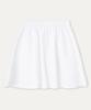Mayol Smile Logo Pique Skirt_White
