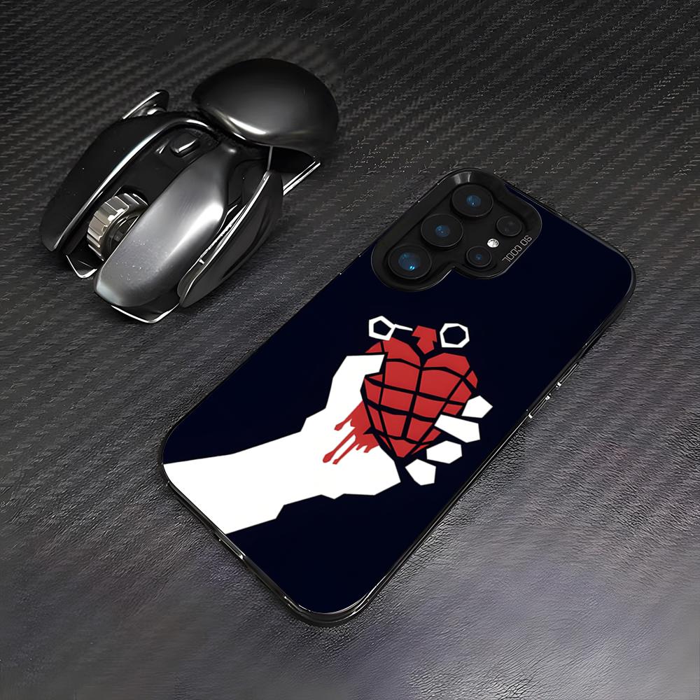

G-Green Day Band Phone Case For Samsung A25 A33 5G A54 A36 A35 A56 A52 A14 Shockproof Colorful Cover Galaxy A23 5G