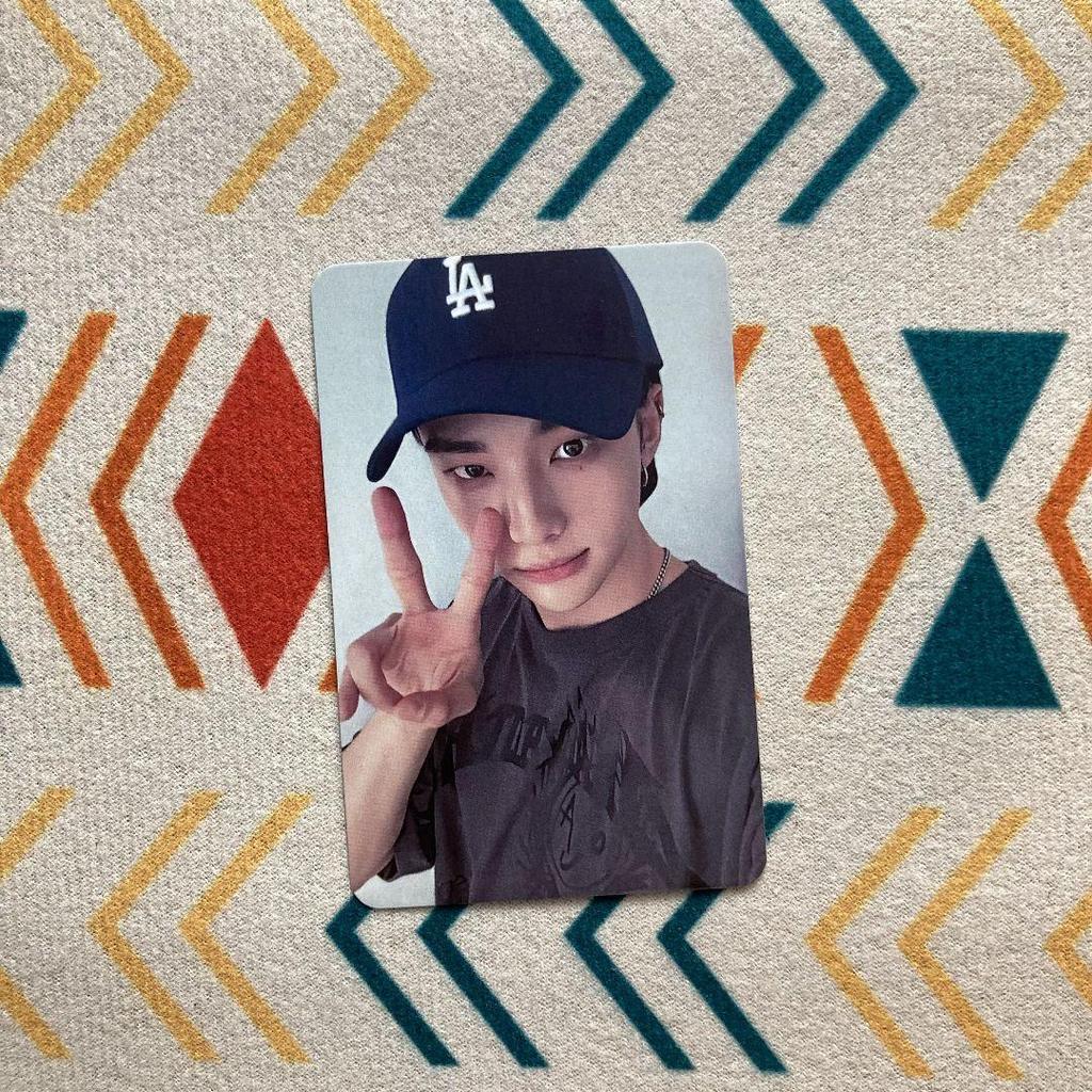 [USED] Straykids Kwave Limited Edition Sanok Hyunjin Trading Card