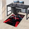 1pc Superman black Carpet, for Home & Office Decor, Desk Chair Carpet, Festive GiftL1390
