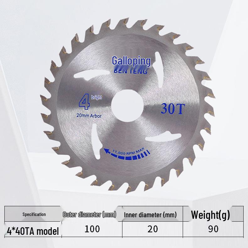 Benton Alloy Sharp Saw Blade for Wood and Metal Cutting