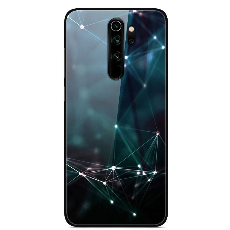For Xiaomi Redmi Note 8 Pro Case Tempered Glass Fashion Lovely Phone Cases for Redmi Note 8 8T Note8 8Pro Back Cover Funda Coque