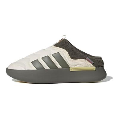 Adipuff Chaussures Décontractées Basses Résistantes à l'Abrasion Unisexes Blanc Vert JR0062