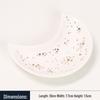 Craft Ceramic Moon Rainbow Jewelry Tray - DIY Mother's Day & Thanksgiving Gift