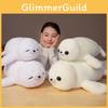 Cute Plush Seal Toy Short Pile Fabric  Childs Bedtime Playroom Decoration Doll
