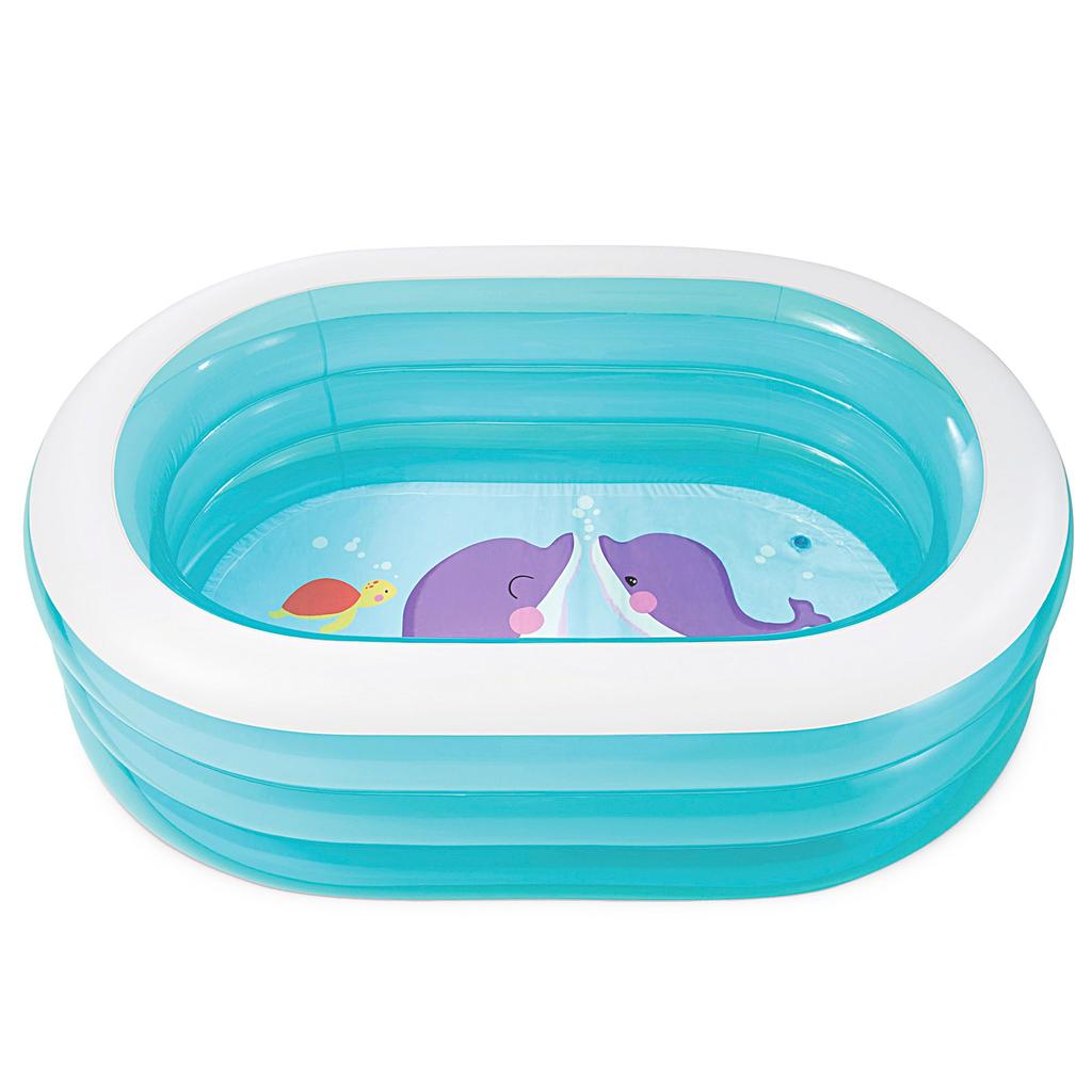 INTEX My Sea Friends Pool, 163 x 107 x 46 cm, 57482 [Official Japanese Product] [Pattern cannot be specified]