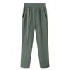 Middle Aged Women's Pants 2026 New Summer Thin High Waiste Elastic Loose Straight Pants Female Casual Trousers 5XL 6XL 7XL 8XL