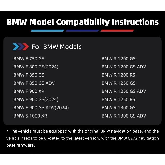 EKIY 5.0" For BMW R1200GS R1250GS F800 F900 S1000XR GPS Motorcycle Navigation Wireless CarPlay Moto Android Auto For WonderWheel