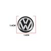 For Volkswagen 14mm Car Key Emblem Stickers Auto Control Key Logo Decals For Volkswagen Scirocco POLO Tiguan Passat B5 B6 B7 Gol