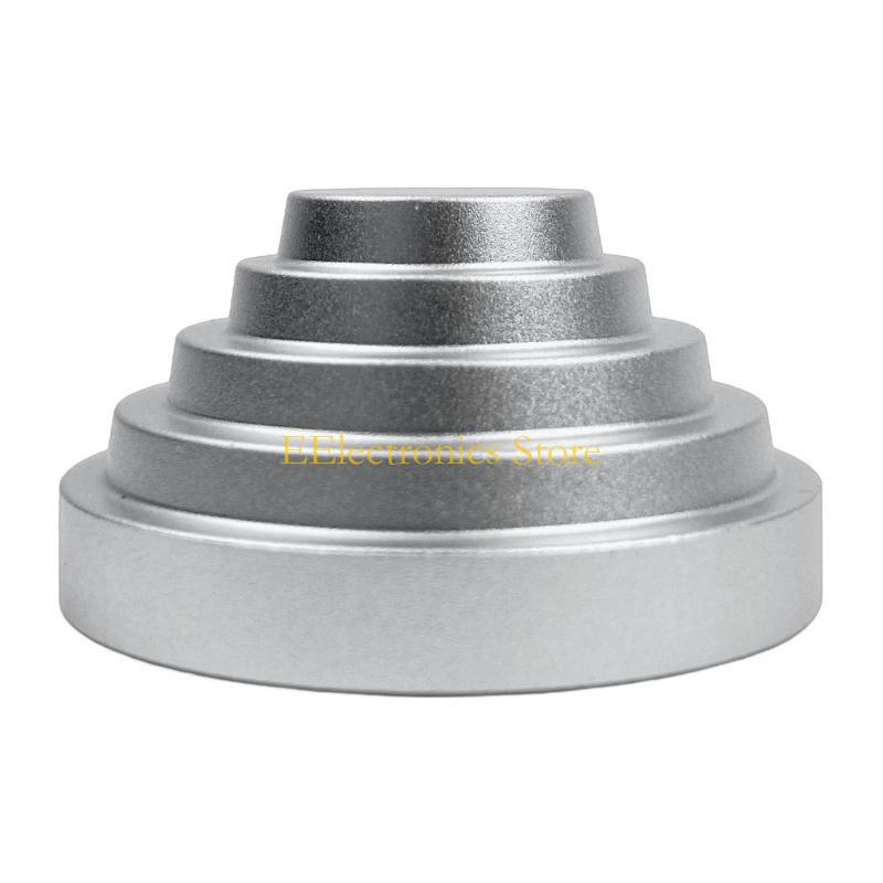 

B03C HiFi LPs Record Stabilizers Precisions Aluminum Turntables Clamp for Improved Sound Quality срібний