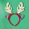 Christmas Antler & Snowman Headband, Elk Headwear for Adults Kids, Christmas Party Decorations