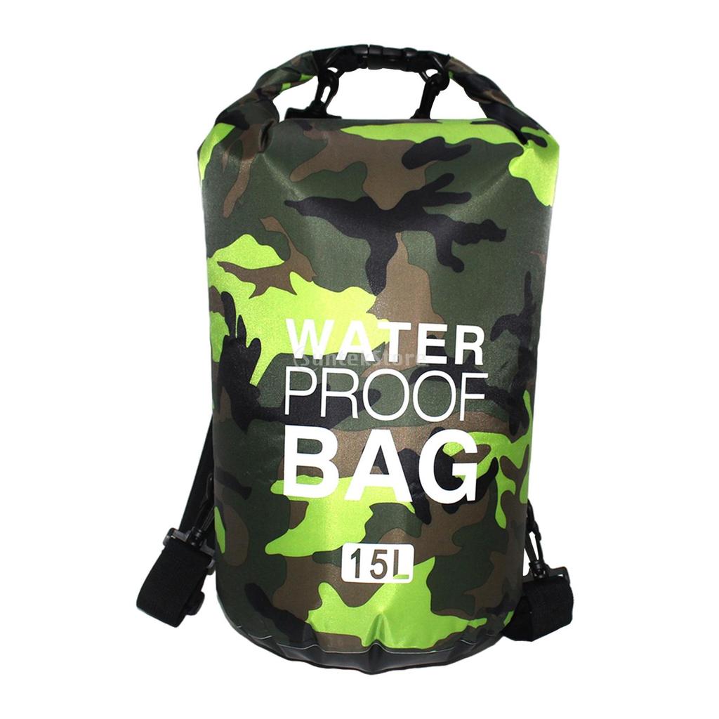 2L/5L/10L Waterproof Dry Bag Pack Sack Swimming Rafting Kayaking River Trekking Floating Sailing Canoing Boating Water Bag