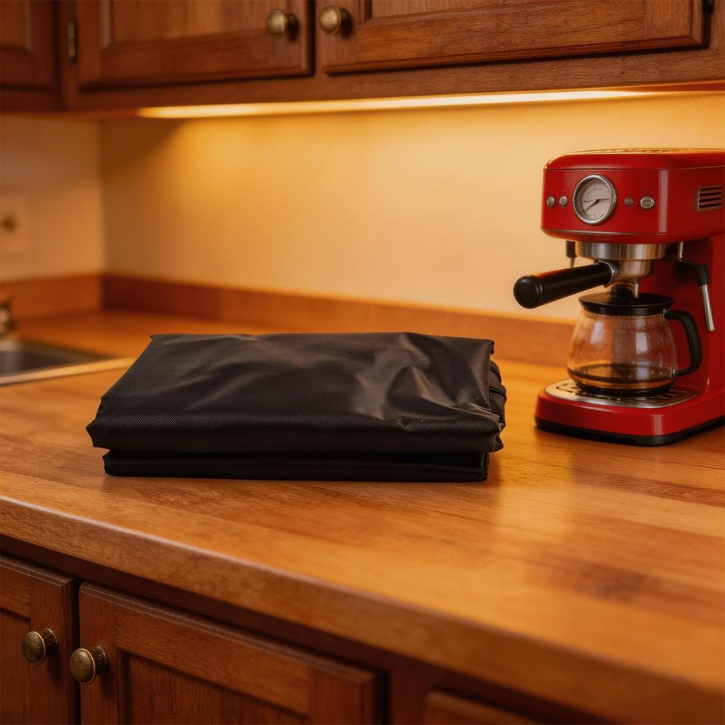 Coffee Machine Cover Espresso Cover Foldable Wear-resistant