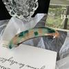 Retro Leopard Hairpins Spring Clip Colorful Acetate Hair Clips Womens Elegant Exquisite Barrettes Lady Fashion Hair Accessories