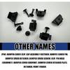 5 Sets Fender Liner Bumper Cover Clips and Pin Retainer, OE 47749-50090 53879-30040, Compatible with Toyota, Lexus, Camry, Avalon