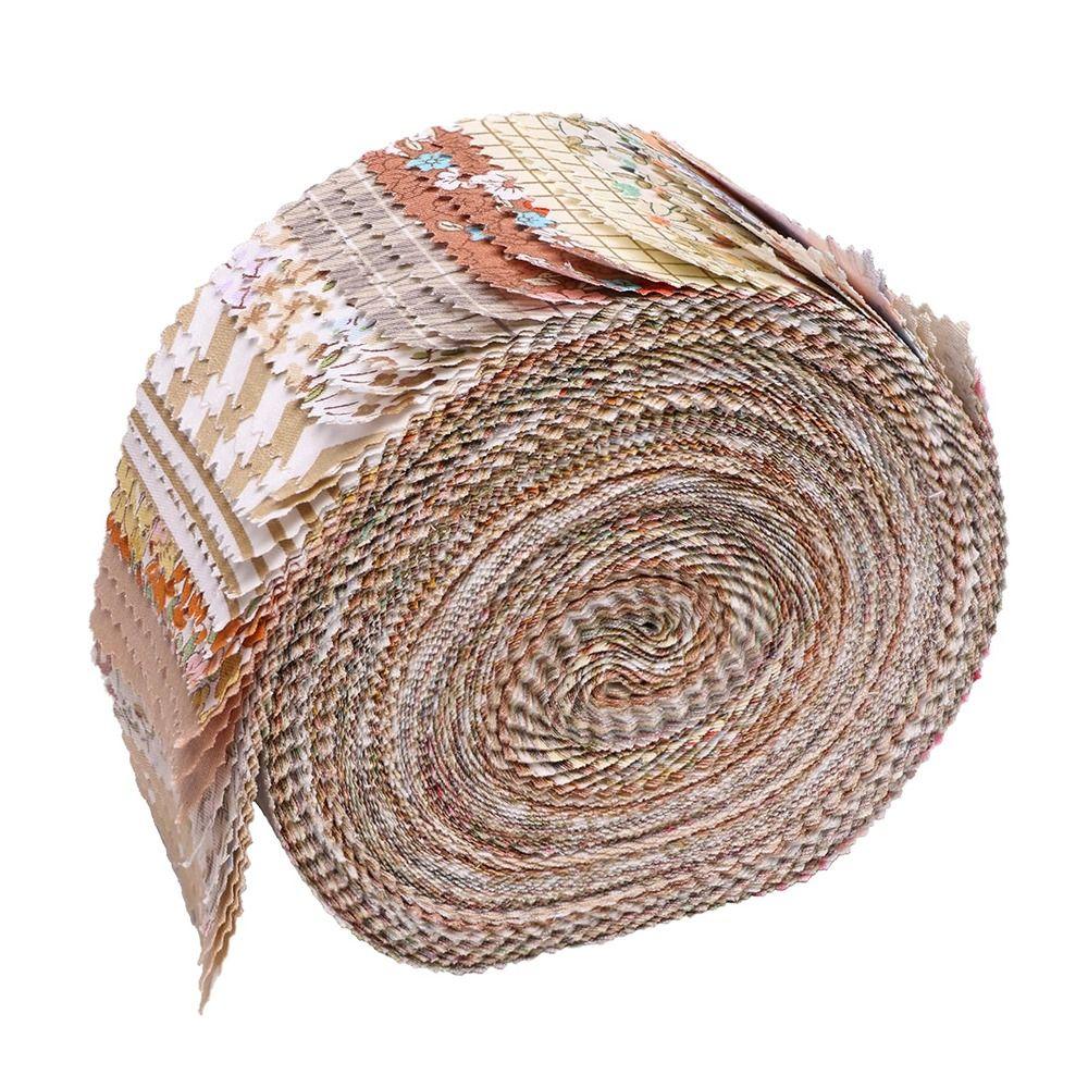 42 Sheets Colorful Precuts Fabric Jelly Rolls Creative Floral Printed Fabric  Home Decor
